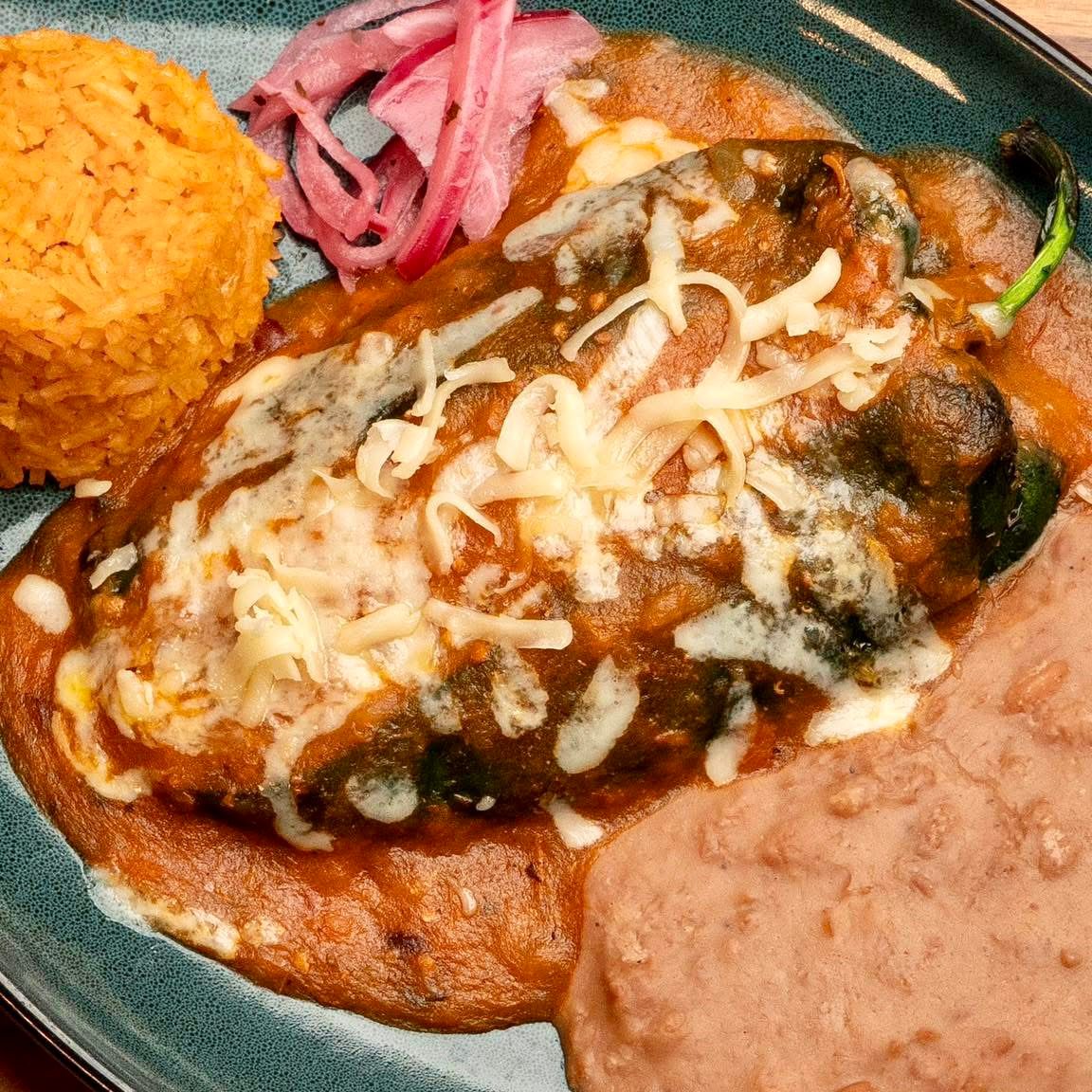 Grilled Poblano.