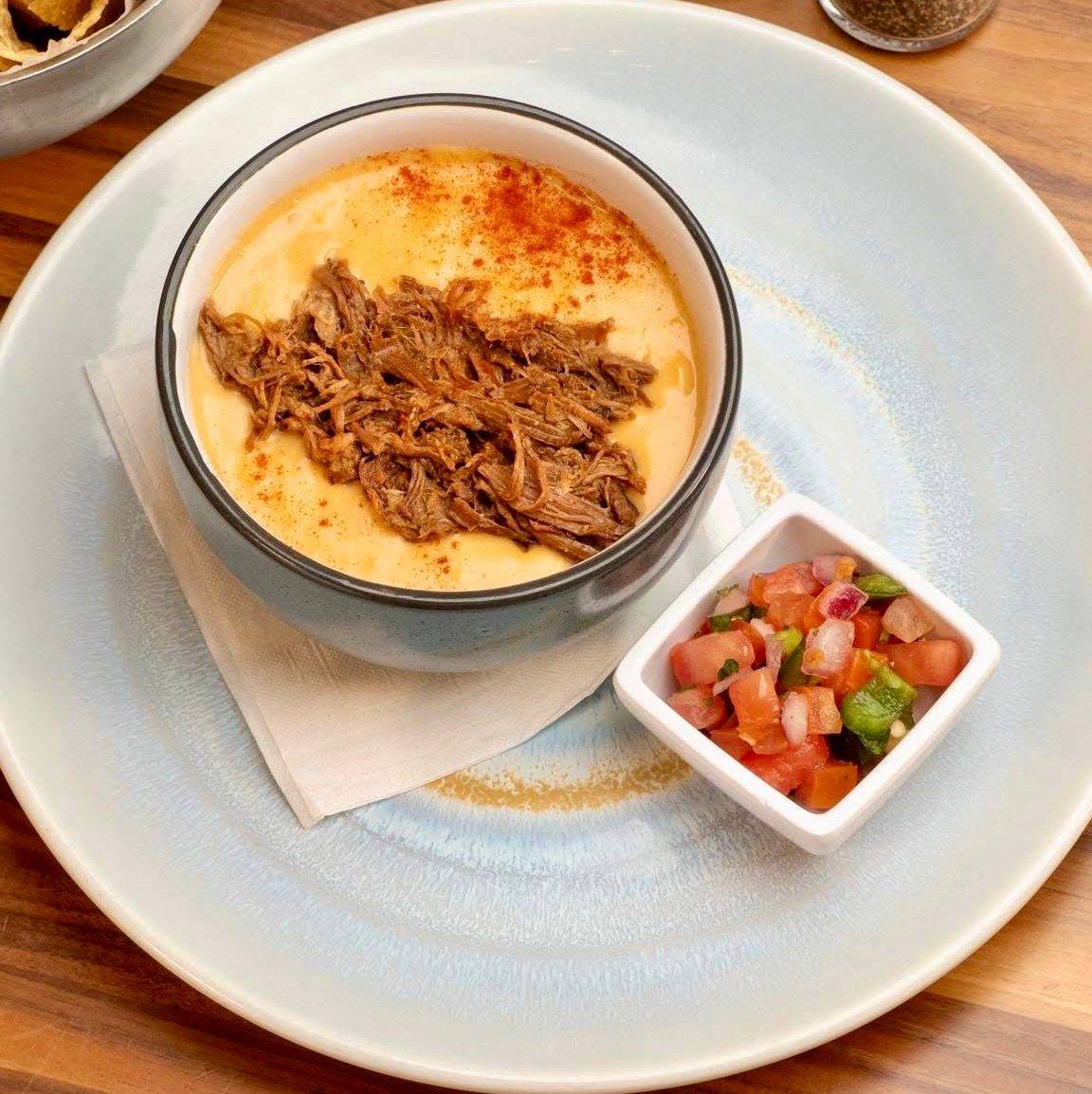 Queso & Brisket.