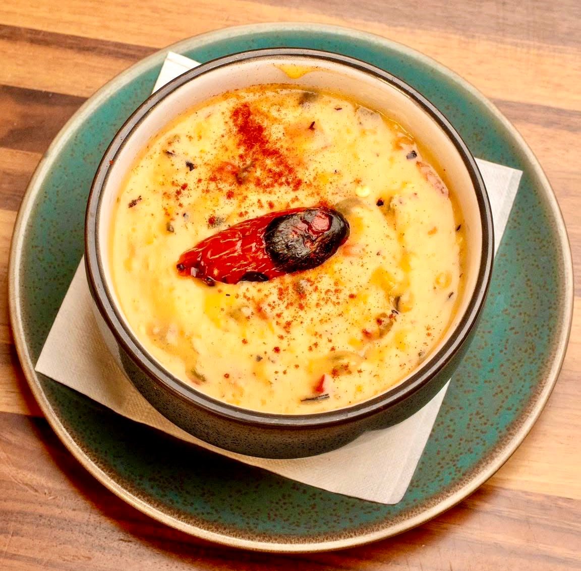 Spicy Queso.