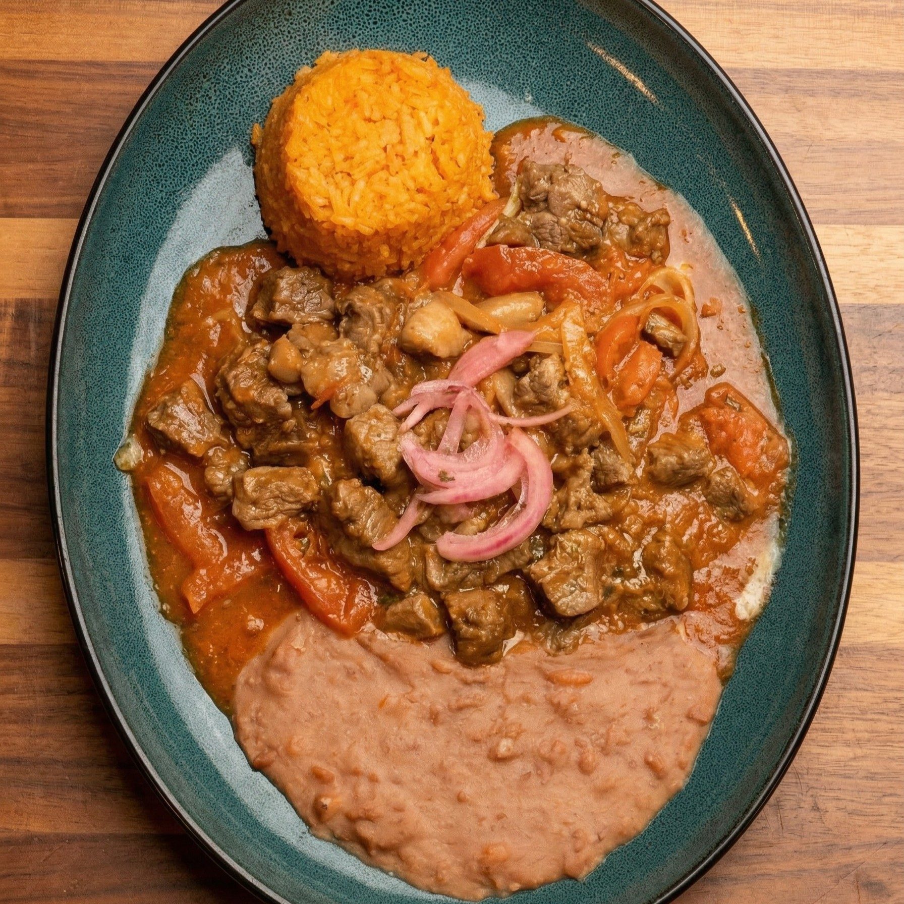 Guiso a la Mexicana.