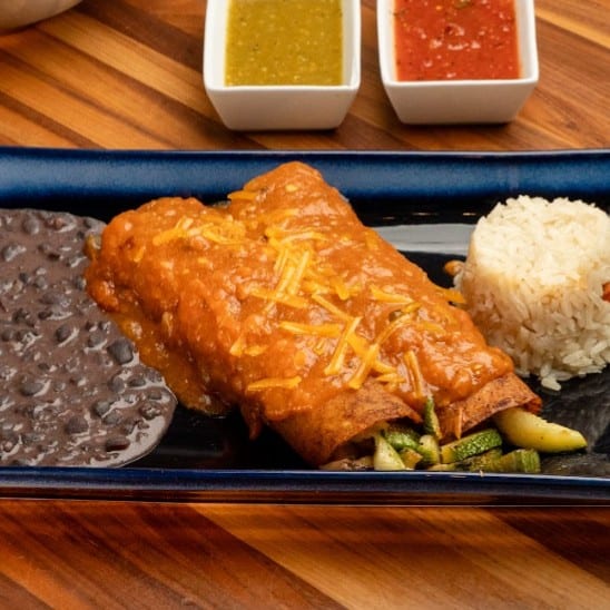 Vegan Enchiladas.