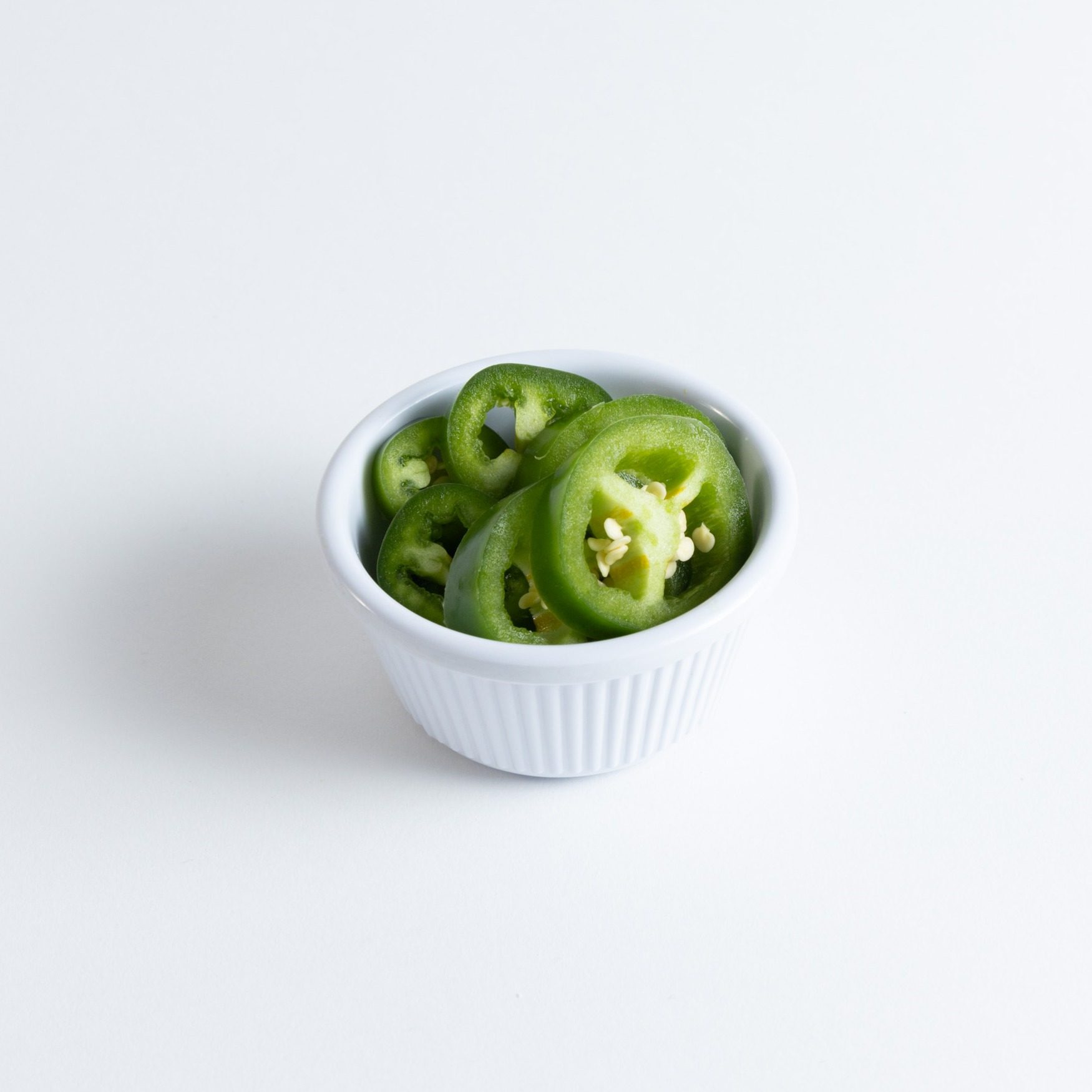 Side Fresh Jalapenos.