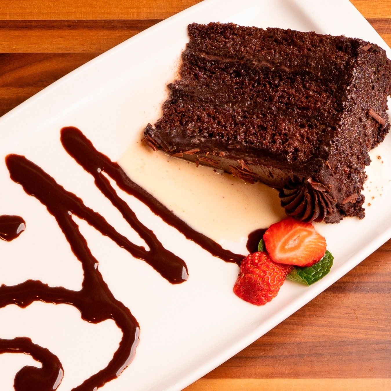Chocolate Cake.